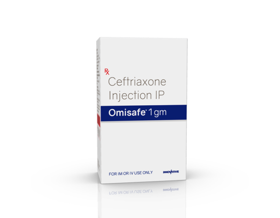 Omisafe 1 gm Injection (Pace Biotech) Left