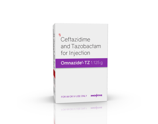 Omnazide-TZ 1.125 gm Injection (Pace Biotech) Left