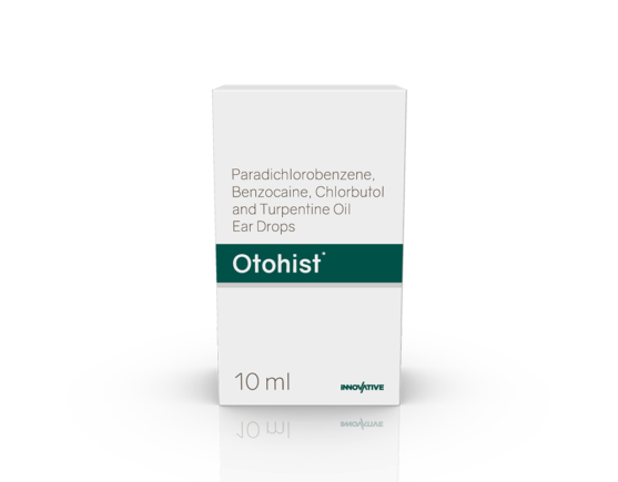 Otohist Ear Drops 10 ml (Appasamy) Front