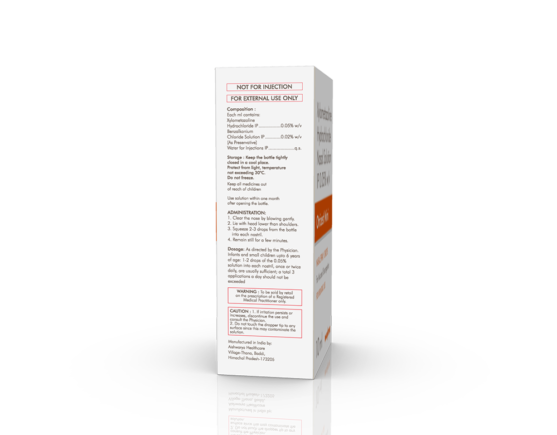 Otrizest Mini Nasal Spray 10 ml (Aishwariya Healthcare) Right Side