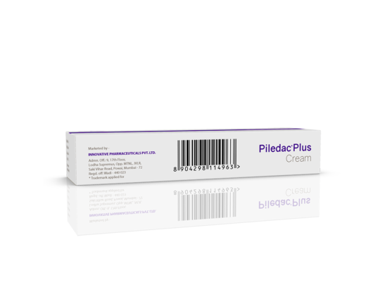 Piledac Plus Cream 30 gm Iosis Left Side