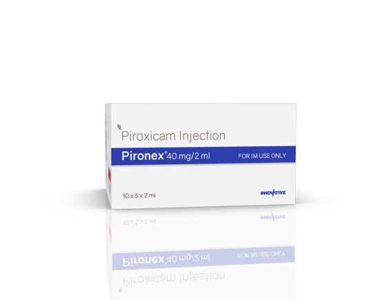 Pironex 40 mg Injection (Blister) (Pace Biotech) Left