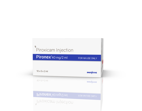 Pironex 40 mg Injection (Blister) (Pace Biotech) Right