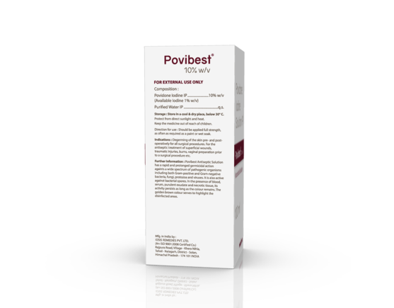 Povibest Lotion 100 ml (IOSIS) right Side