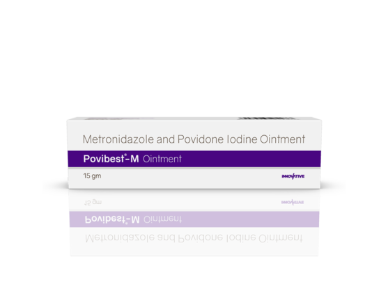 Povibest-M Ointment 15 gm (IOSIS) Front