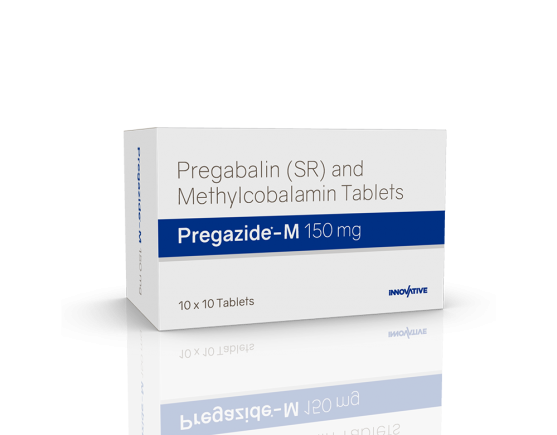 Pregazide-M 150 Tablets (IOSIS) Left