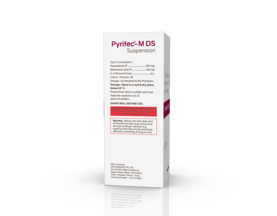 Pyritec-M DS Suspension 60 ml (IOSIS) Right Side