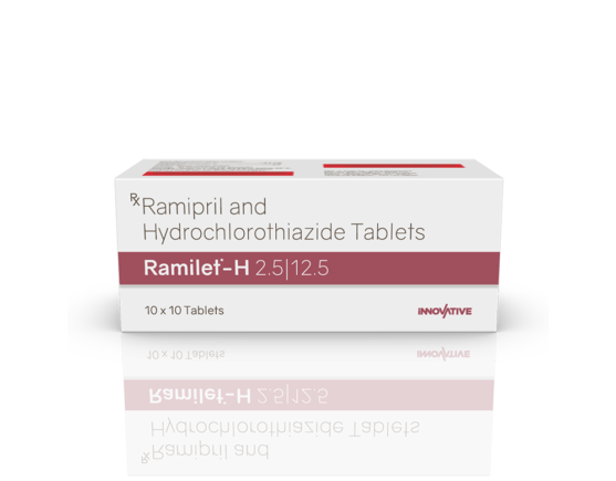 Ramilet-H 2.5 12.5 Tablets (IOSIS) Front