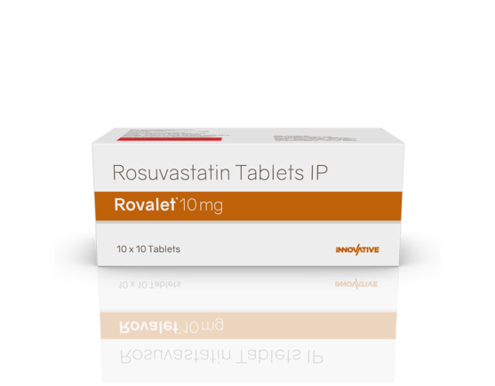 Rovalet 10 mg Tablets (IOSIS) Front