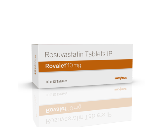 Rovalet 10 mg Tablets (IOSIS) Left