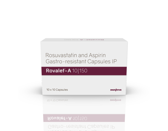 Rovalet-A 10 150 Capsules (IOSIS) Front