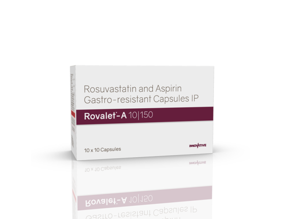 Rovalet-A 10 150 Capsules (IOSIS) Left