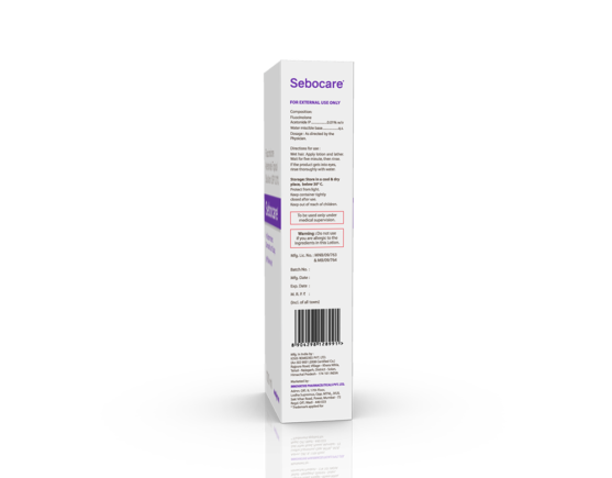 Sebocare Lotion 100 ml (IOSIS) Left Side