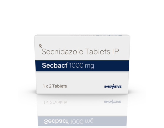 Secbact 1000 mg Tablets (IOSIS) Front