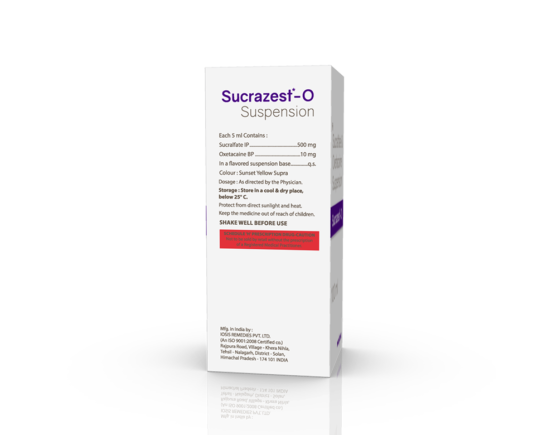 Sucrazest-O Suspension 100 ml (IOSIS) Right Side