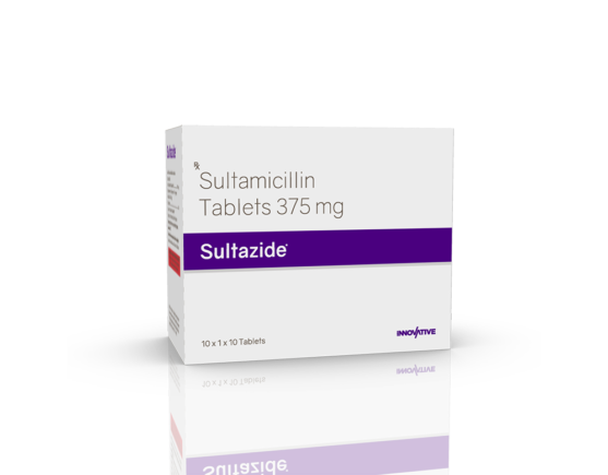 Sultazide 375 mg Tablets (Polestar) (Outer) Left