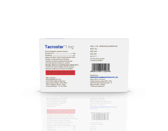 Tacrostar Capsules (IOSIS) Barcode & Composition