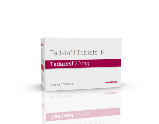 Tadazest 20 mg Tablets (IOSIS) Left (2)