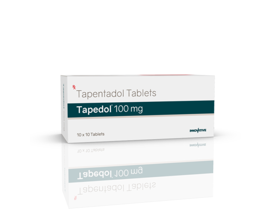 Tapedol 100 mg Tablets (H1) (IOSIS) Left