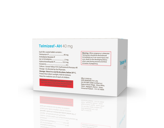 Telmizest-AH 40 Tablets (IOSIS) Right Side