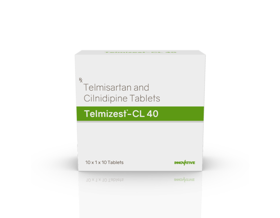 Telmizest-CL 40 Tablets (IOSIS) Front