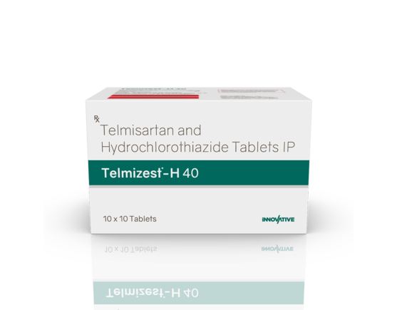 Telmizest-H 40 Tablets (IOSIS) Front