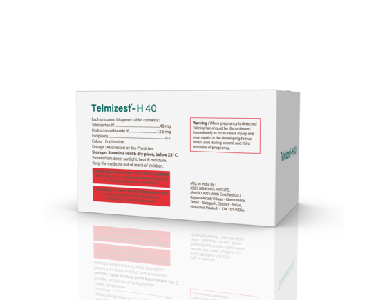 Telmizest-H 40 Tablets (IOSIS) Right Side