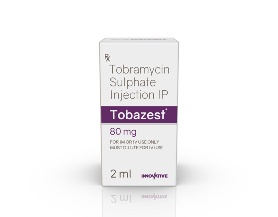 Tobazest 80 mg Injection (Pace Biotech) Front