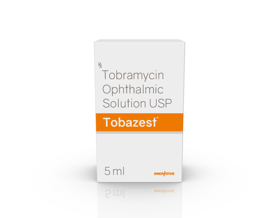 Tobazest Eye Drops 5 ml (Appasamy) Front