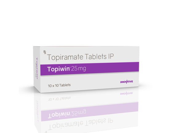 Topiwin 25 mg Tablets (IOSIS) Left (2)