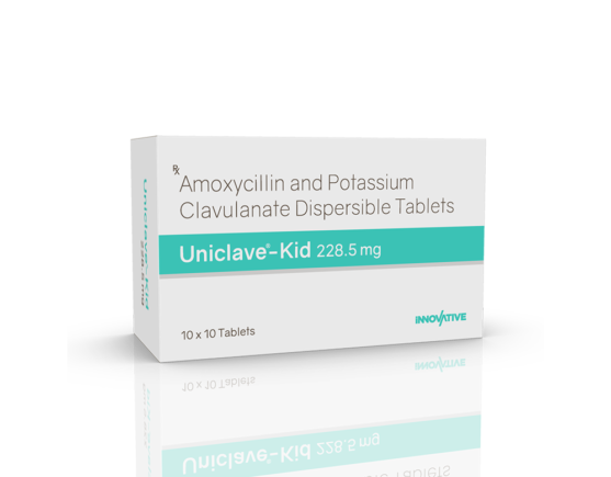 Uniclave kid 228.5 mg DT (Polestar) Left