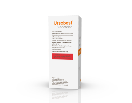 Ursobest Syrup 100 ml (IOSIS) Right Side