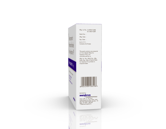 Vancozest 500 mg Injection (Pace Biotech) Left Side