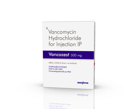 Vancozest 500 mg Injection (Pace Biotech) Right