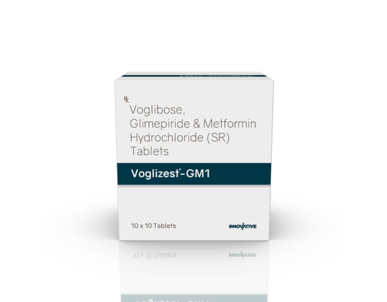 Voglizest-GM1 Tablets (IOSIS) Front