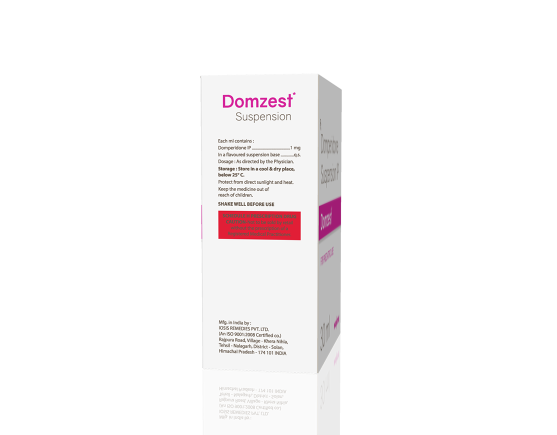 Domzest Drops 30 ml (IOSIS) Back Right