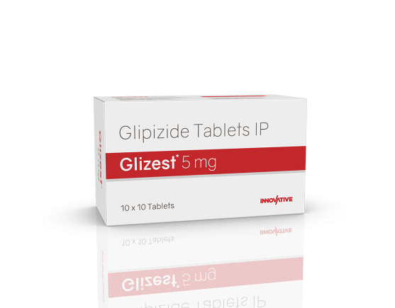 Glizest 5 mg Tablets (IOSIS) Left