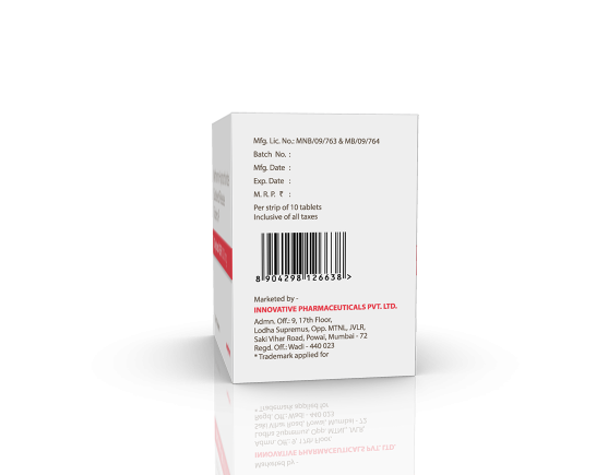 Glycirest-SR 1000 mg Tablets (IOSIS) Left Side