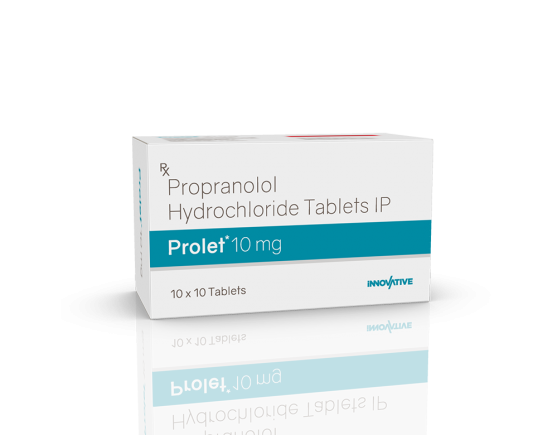 Prolet 10 mg Tablets (IOSIS) Left