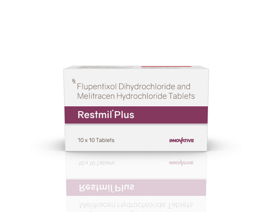 Restmil Plus Tablets (IOSIS) Front