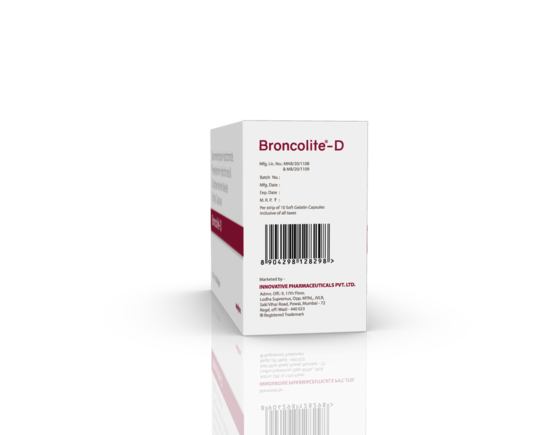 Broncolite-D Softgels (Capsoft) (Outer) Barcode