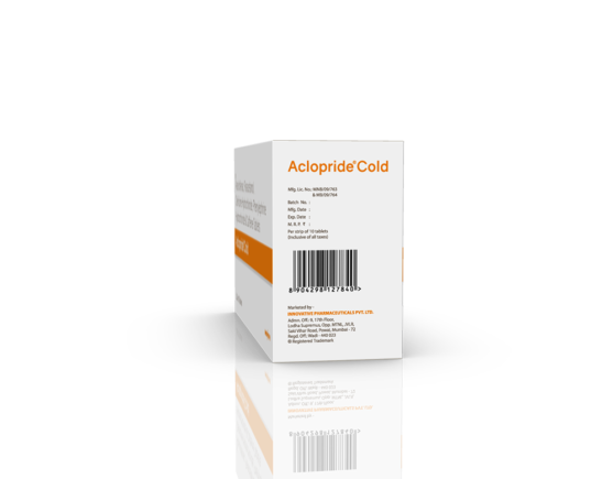 Aclopride Cold Tablets (IOSIS) Barcode
