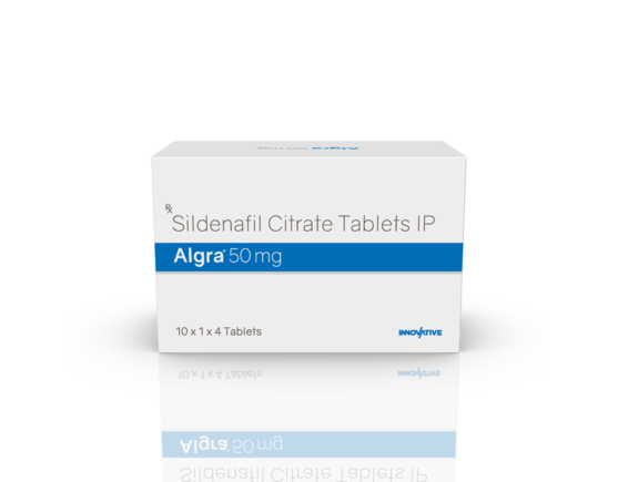 Algra 50 mg Tablets (IOSIS) Front (2)