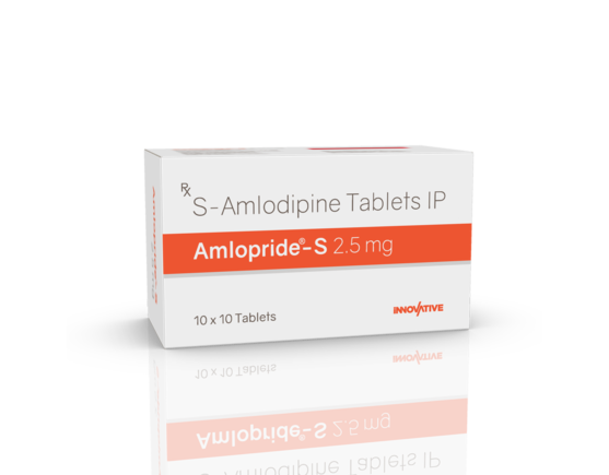 Amlopride-S 2.5 mg Tablets (IOSIS) Left
