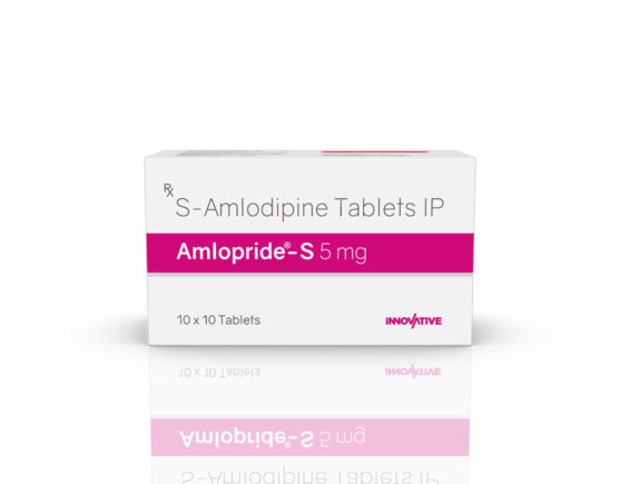 Amlopride-S 5 mg Tablets (IOSIS) front