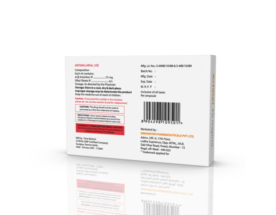 Artelet 75 mg Injection (Pace Biotech) Back