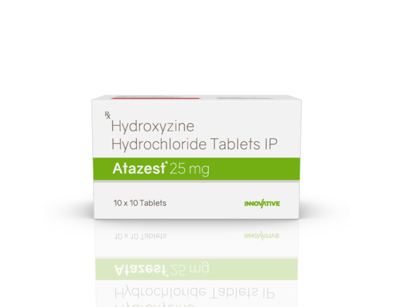 Atazest 25 mg Tablets (IOSIS) Front