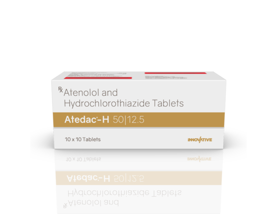 Atedac-H 50 12.5 Tablets (IOSIS) Front