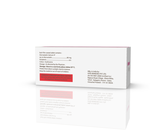 Atrosure 80 mg Tablets (IOSIS) Composition