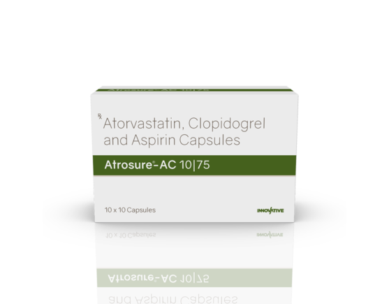 Atrosure-AC 10 75 Tablets IOSIS REMEDIES (Alu Strip) Front